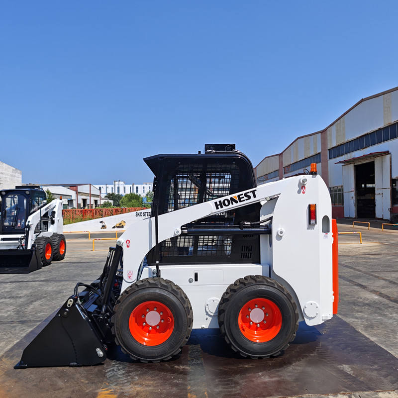 High Flow Wheel Loader for Snow Removal Land Clearing Hydraulic Quick Coupler Dozer Blade Core Engine Skid Steer Loader